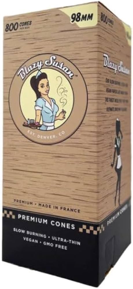 Blazy Susan Unbleached 98mm Bulk