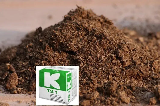 Klasmann TS1 Sphagnum Peat Moss – Loose White Peat Substrate Texture with Product Bag