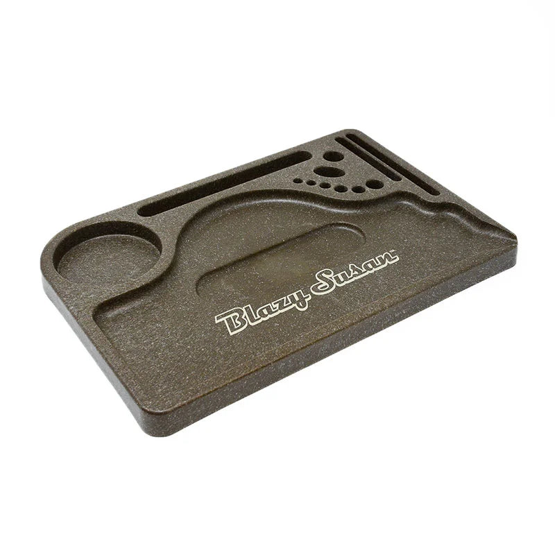 Blazy Susan Hemp Plastic Rolling Trays