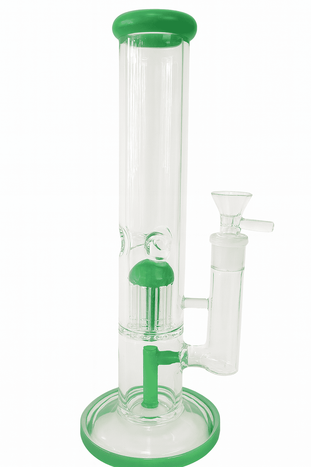 Tall Glass Bong 6 Arm Percolators
