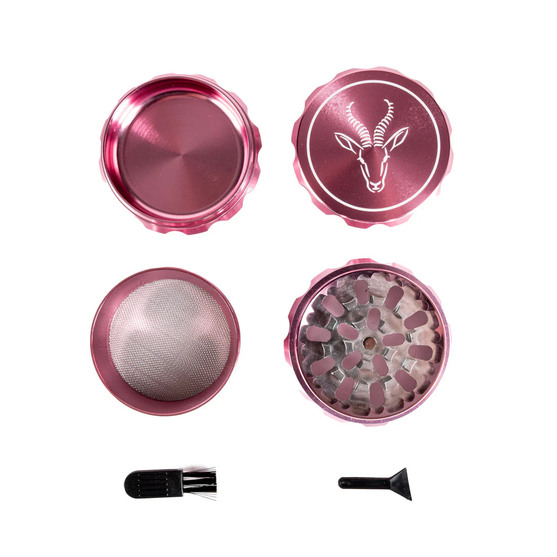 SpringBong Grinder 4 Part Sure Grip