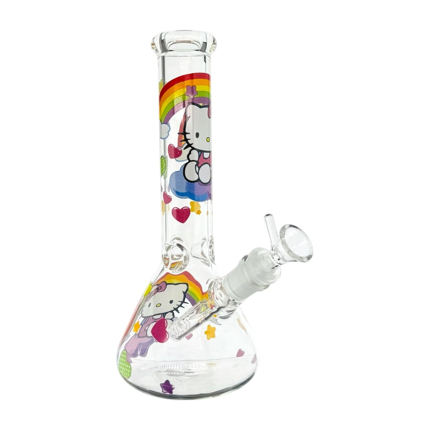 Hello Kitty Rainbow Glass Bong