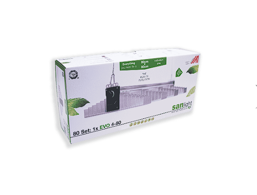 SANlight EVO 4-80 Grow Light Kit – 265W