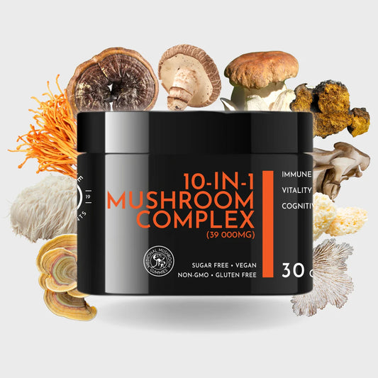 Elevate Supplements - 10-in-1 Mushroom Complex Gummies