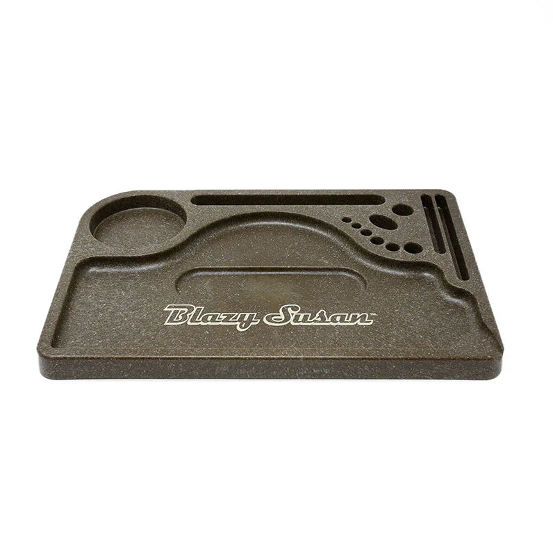 Blazy Susan Hemp Plastic Rolling Trays