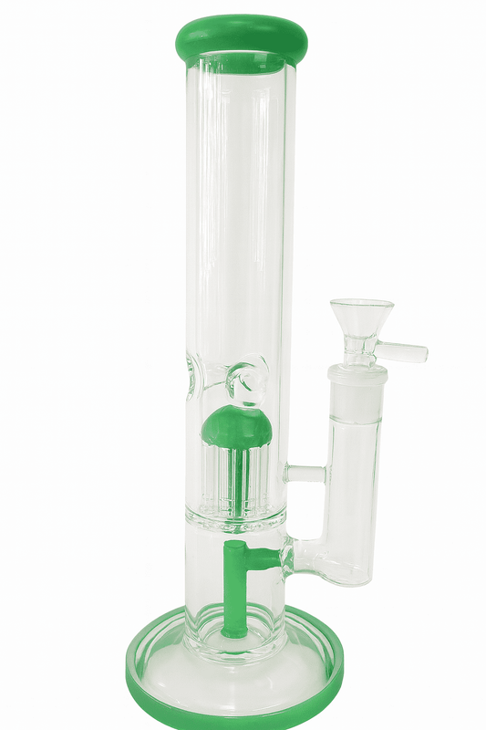 Tall Glass Bong 6 Arm Percolators