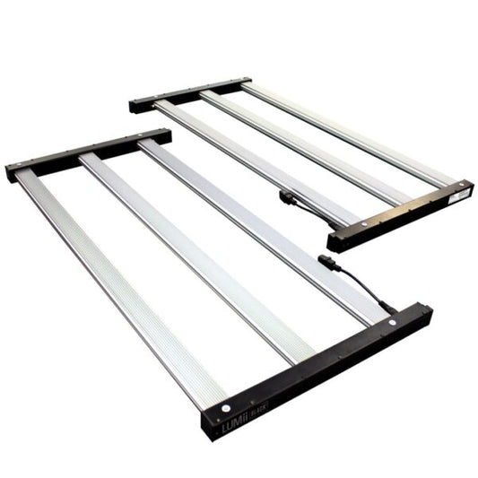 LUMii BLACK2 720W 960W LED Grow Light – Modular 6 Bar Full Spectrum Panel, 1.5m² Coverage