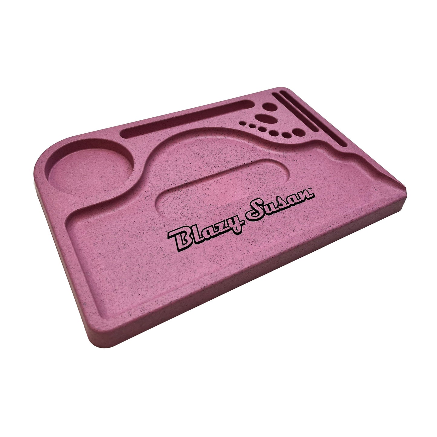 Blazy Susan Hemp Plastic Rolling Trays