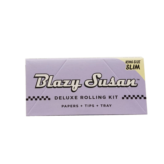 blazy susan purple deluxe rolling kit king size for smooth easy rolling sessions