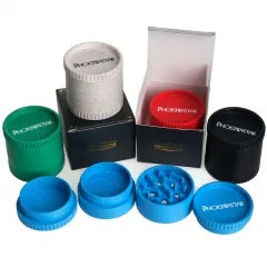 Phoenix Star Biodegradable Herb Grinder 4 Part – Full Colour Range Eco Friendly Grinder Set