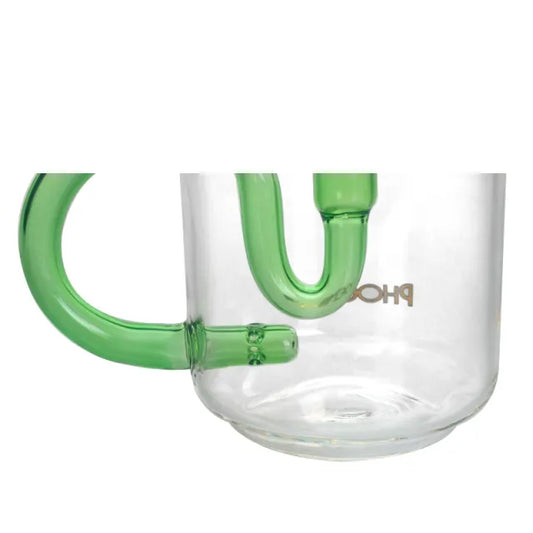 Phoenix Glass Cup Bubbler Bong