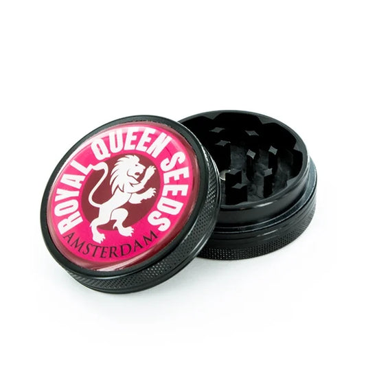 RQS Two-Piece Metal Grinder Pink