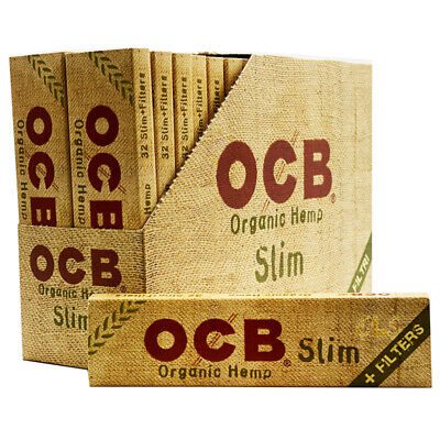 OCB Rolling Papers Hemp Slim + Filters