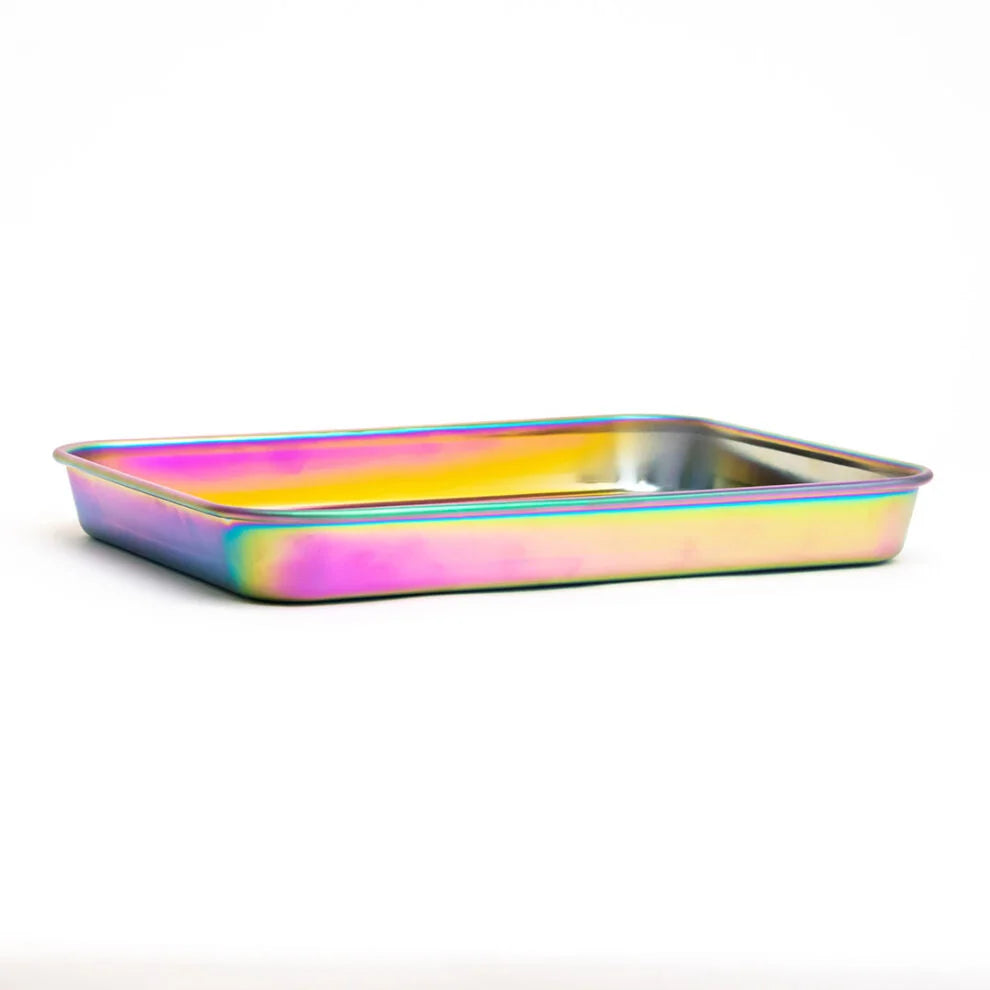 Blazy Susan Stainless Steel Rolling Trays
