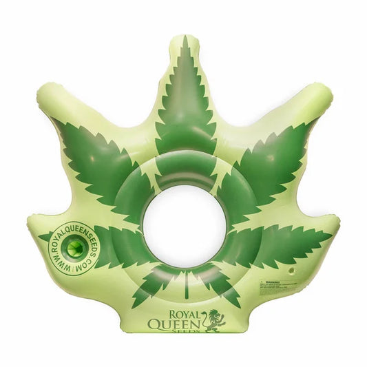 Royal Queen Seeds Weed Leaf Pool Float